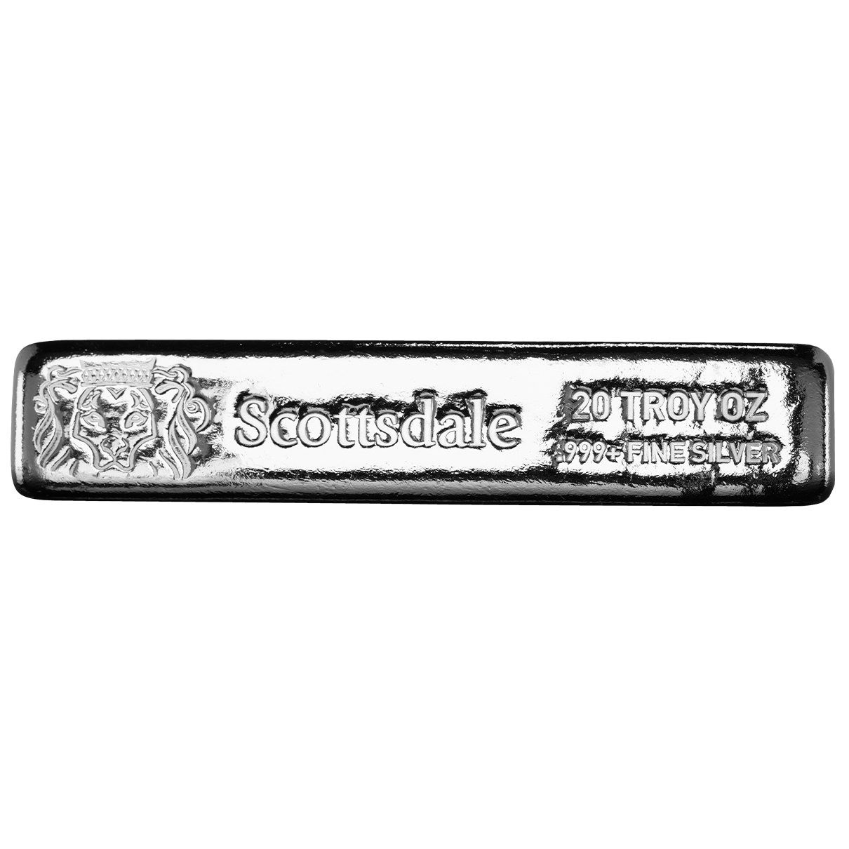 Scottsdale CL20 20 oz Silver Bar Silver Bullion