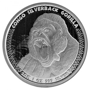 Congo Silverback Gorilla Coin Series | Scottsdale Mint