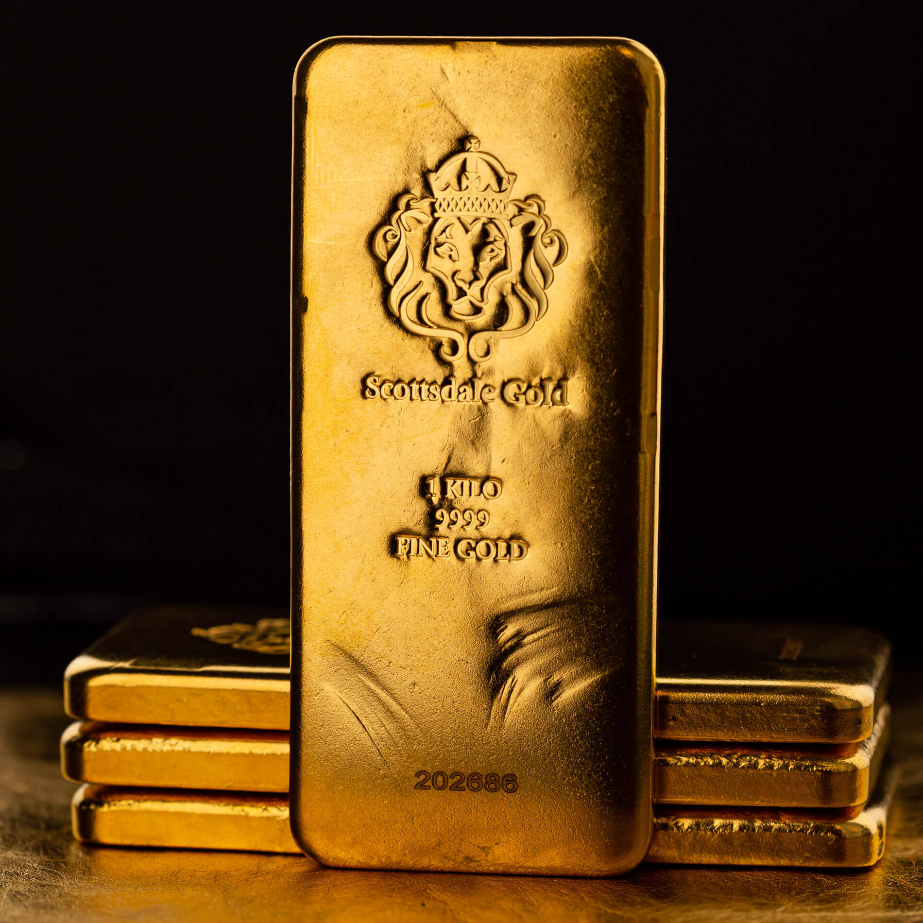 Onderhoudbaar roem Uitstroom Buy 1 Kilo Gold Bars Online | .999 Fine Gold | Scottsdale Mint