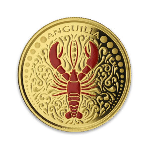 2018 EC8 Anguilla Lobster 1 oz Silver Coin | Scottsdale Mint Legal