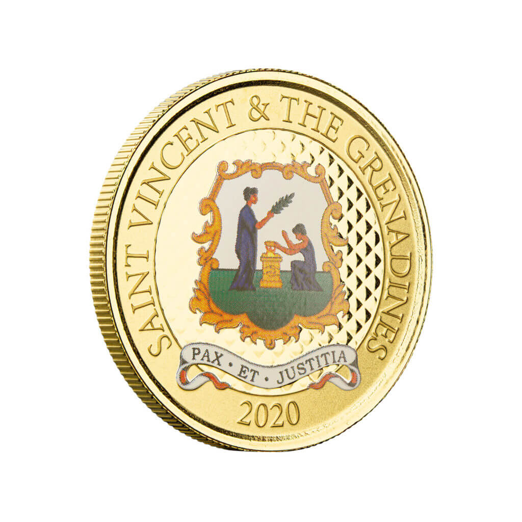 Buy 2020 Ec8 St Vincent And The Grenadines Pax Et Justitia 1 Oz Gold