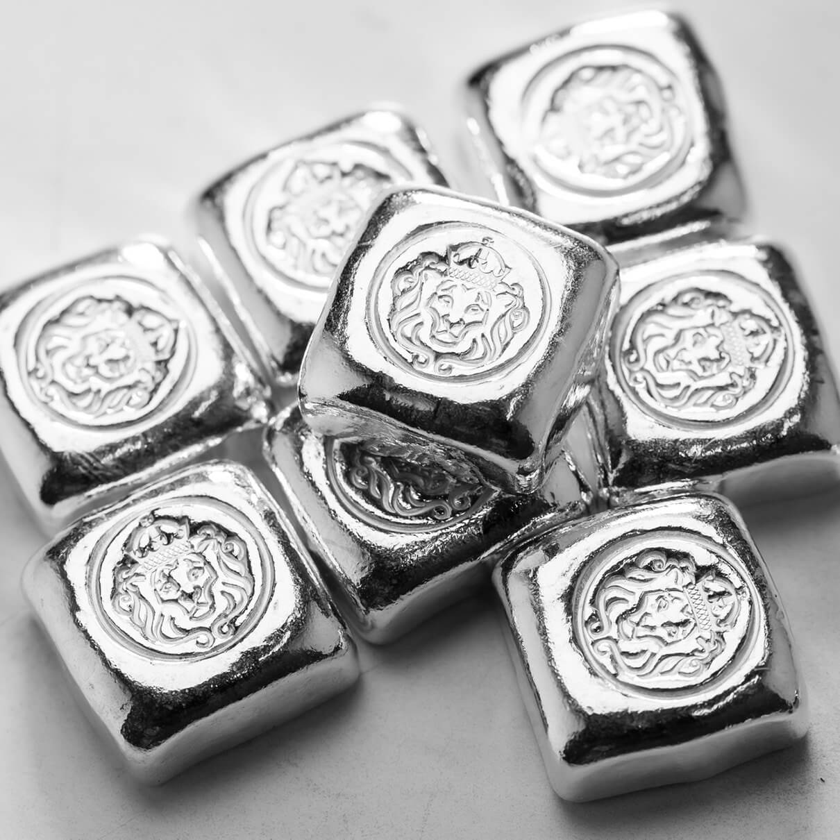 Buy Scottsdale Silver Lion 1 oz .999 Silver Cast Bar fine silver coins ...
