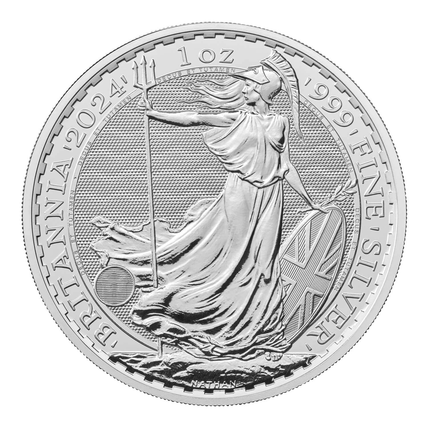 2024 Royal Mint Britannia 1 oz Silver Coin BU | Scottsdale Mint